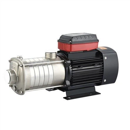 Can a horizontal pump be used in an agricultural application?